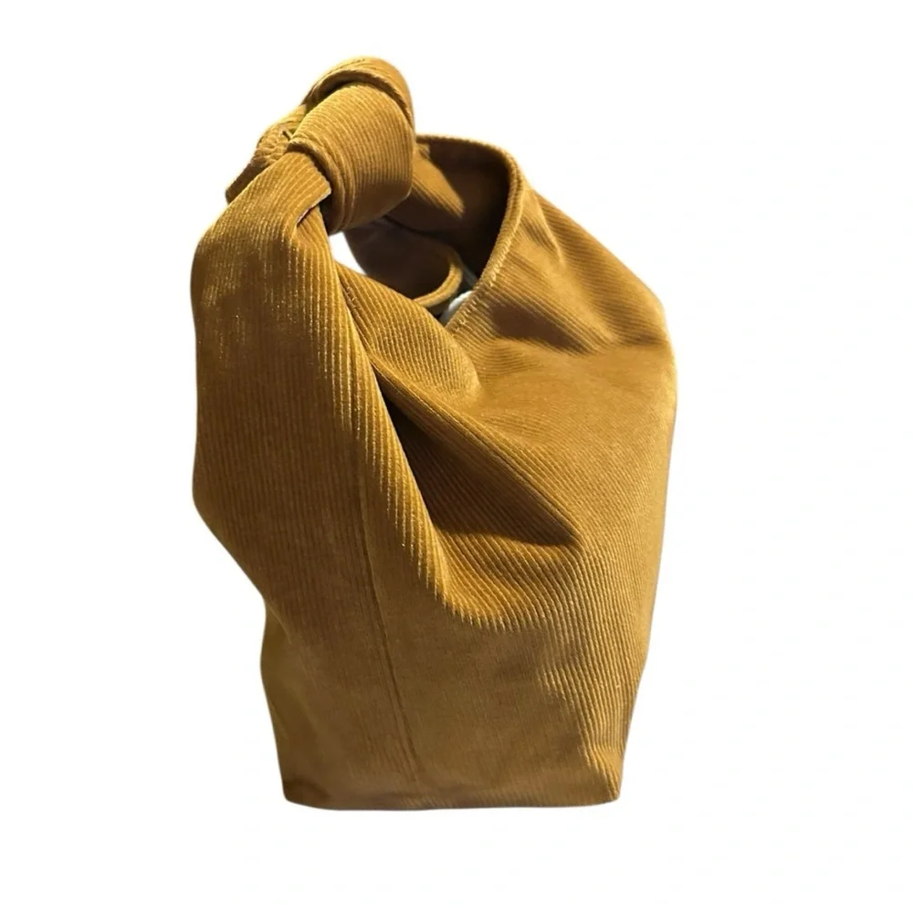 Merit Caramel Signature Corduroy Bag – Pouch Clutch